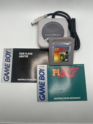 Nintendo Gameboy F1 Race With Game, Four Player Adapter & manuals. - Image 1 of 3