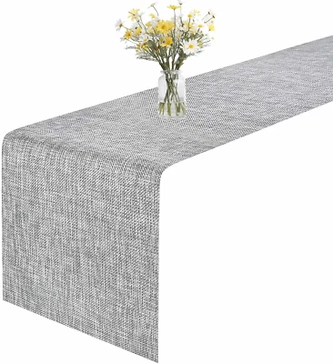 GIVERARE Table Runner, 12X53In Heat-Resistant Woven Vinyl Long Tabletop, Non-Sli - Image 1 of 4