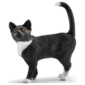 Schleich Farm World Tiere | Katze stehend - 13770 | detaillierte Figur | Kinderspielzeug - Bild 1 von 3