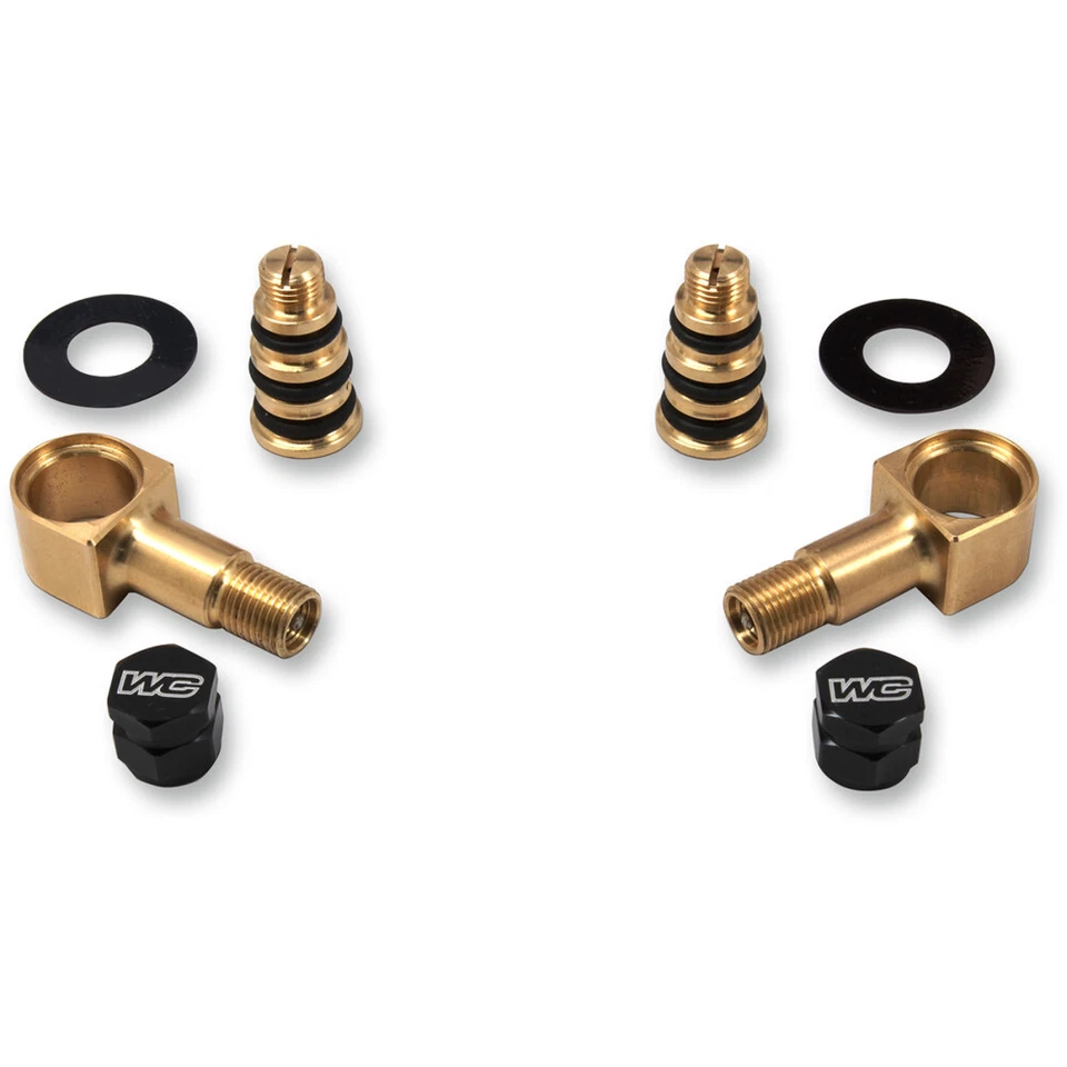 Horquilla de aire Works Connection EZ válvulas de ajuste de llenado Kawasaki KX450F (26-370) Foto 1 de 1