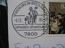 DEUTSCHLAND BRD, PPC (Karte) Freiburg im Breisgau 1985, St. Nikolaus streichen
