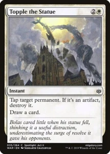 Topple the Statue (035) War of the Spark WAR MTG Magic - Picture 1 of 1