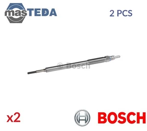 0 250 523 002 ENGINE GLOW PLUGS BOSCH 2PCS FOR MITSUBISHI L 200 TRITON 2.5L - Picture 1 of 5