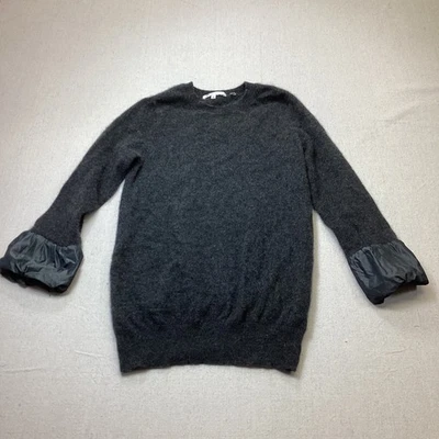 Женский свитер Vince размер XS серый 100% кашемировый пуловер с круглым вырезом - Изображение 1 из 4