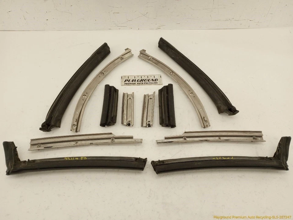 Juego de 6 paneles de moldura de ventana de puerta Mitsubishi Eclipse Spyder para 2000-2005 Foto 1 de 4