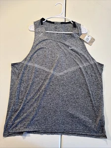*Leer* Camiseta sin mangas gris Nike Dri-Fit Running TechKnit 2XL nueva con etiquetas para hombre - Imagen 1 de 10