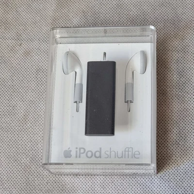 New Sealed Old Stock Apple iPod Shuffle 3rd Generation Black 2009 Rare - Image 1 of 4