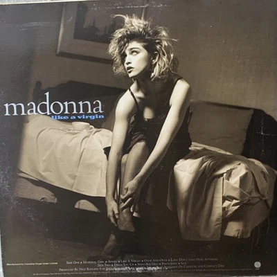 MADONNA Like A Virgin LP Vinyl 1984 W1-25157 COLUMBIA HOUSE CLUB 1st Press - Image 1 of 4