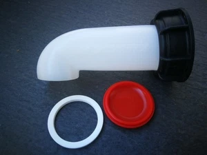 IBC AUSLAUFSTUTZEN  AUSLAUFTÜLLE  VERSCHLUSS DN50 S60 x 6  FÜR IBC CONTAINER NEU - Bild 1 von 2