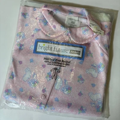 De colección Bright Future Infantil Niñas 3M Rosa Conejito Tejido Pijamas Frente a Presión NUEVO Foto 1 de 4