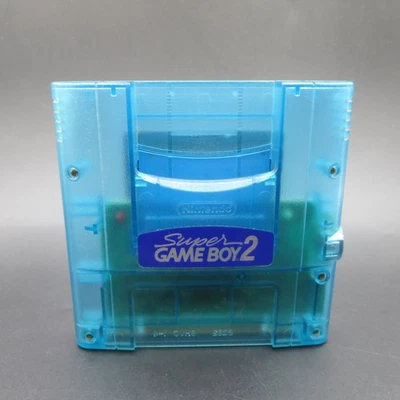 Super GameBoy 2 for Super Famicom Blue SHVC-A-SGB2 OEM Japan Made - Image 1 of 4