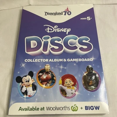 Woolworths Disney Discs Disneyland Collectors Full Complete Set 40 Discs Cards  - Image 1 of 4