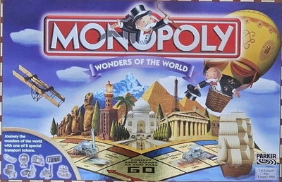Monopoly Wonders of the world Edition 2003 Rare Collectible Mint Condition -OB8 - Image 1 of 4