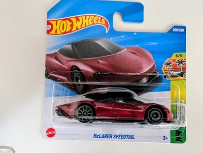 Hot Wheels JBB28 McLaren Speedtail 209/250 - Immagine 1 di 3
