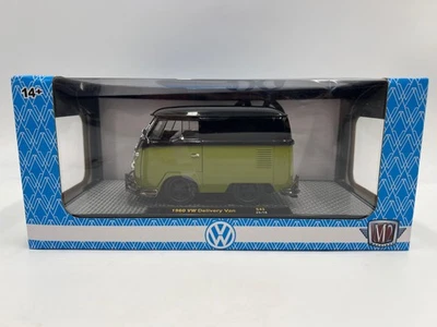 M2 Machines 1/24 1960 VW Delivery Van Green/Black S43 - Image 1 of 4