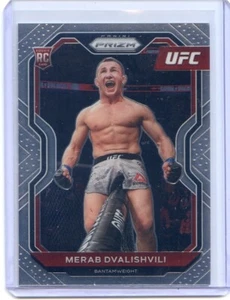 2021 Panini Prizm Debut UFC MMA Base NO. 87 Merab Dvalishvili - Bantamweight RC - Picture 1 of 3