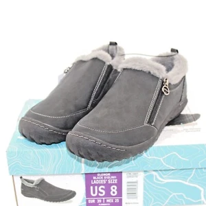 J SPORT Elenor womens winter bootie Multi shoe sizes black faux suede/fur up NEW - Picture 1 of 6