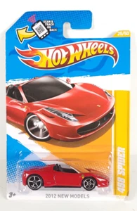 Hot Wheels Ferrari 458 Spider rot 2012 neue Modelle - Bild 1 von 1