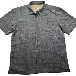 Quiksilver Waterman Collection Button Up Shirt Floral Print XL - Picture 1 of 8