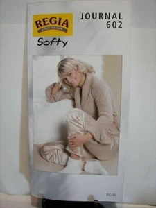 Regia "Softy" ~ Journal 602 ~ Knitting Projects for Gals & Kids ~ Book Only - Imagen 1 de 3
