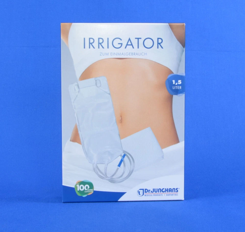 Irrigator Darmspülung Einlauf, Anale Irrigation, Klistier Set 1,5 L Dr. Junghans - Bild 1 von 4