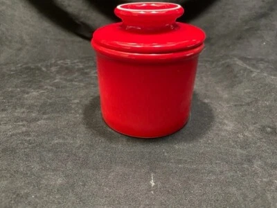Butter Bell Red Crock Stoneware - Image 1 of 4