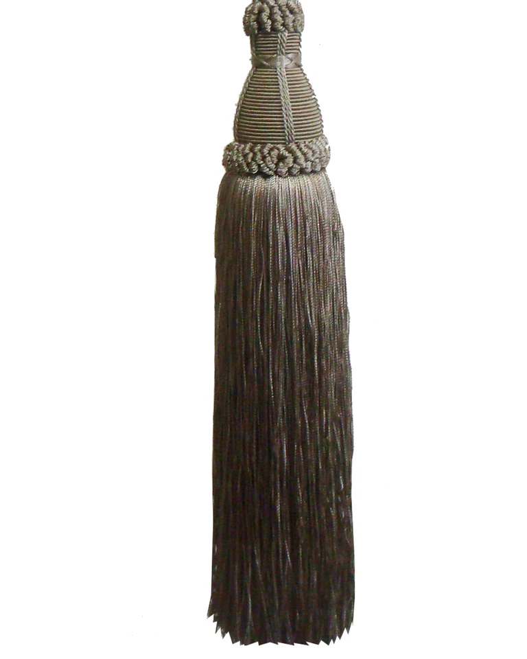 Tassel - Taupe Plain key tassel 17cm long - image 1 of 1