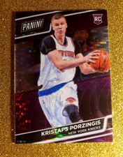 2016 Panini National Convention VIP Purple Pulsar Prizm /50 Kristaps Porzingis