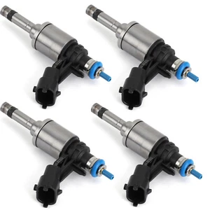 4pc Fuel Injector 12636111 Fits Cobalt SS Solstice GXP HHR Ecotec 2.0L LNF Turbo - Picture 1 of 12