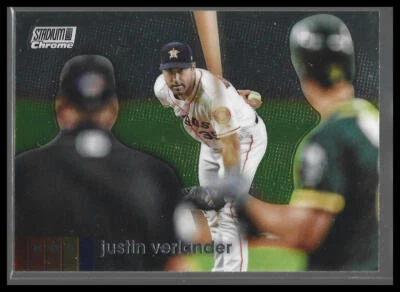 Justin Verlander 2020 Stadium Club Chrome #227 Houston Astros - Image 1 of 2