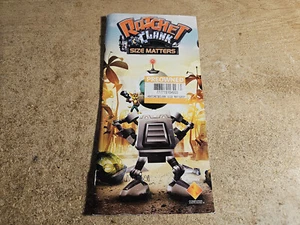 Folleto manual Ratchet & Clank Size Matters PSP - Imagen 1 de 1