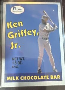 1989 Pacific Milk Chocolate Bar Promos Ken Griffey Jr (Blue) Rookie RC HOF