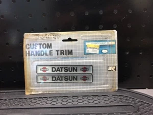 NO.1406 Rally Custom HandleTrim Datsun NOS Vintage B13 - Picture 1 of 2