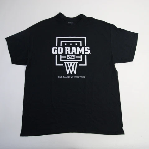 VCU Rams Athletic Union Short Sleeve Shirt Men's Black New Cover