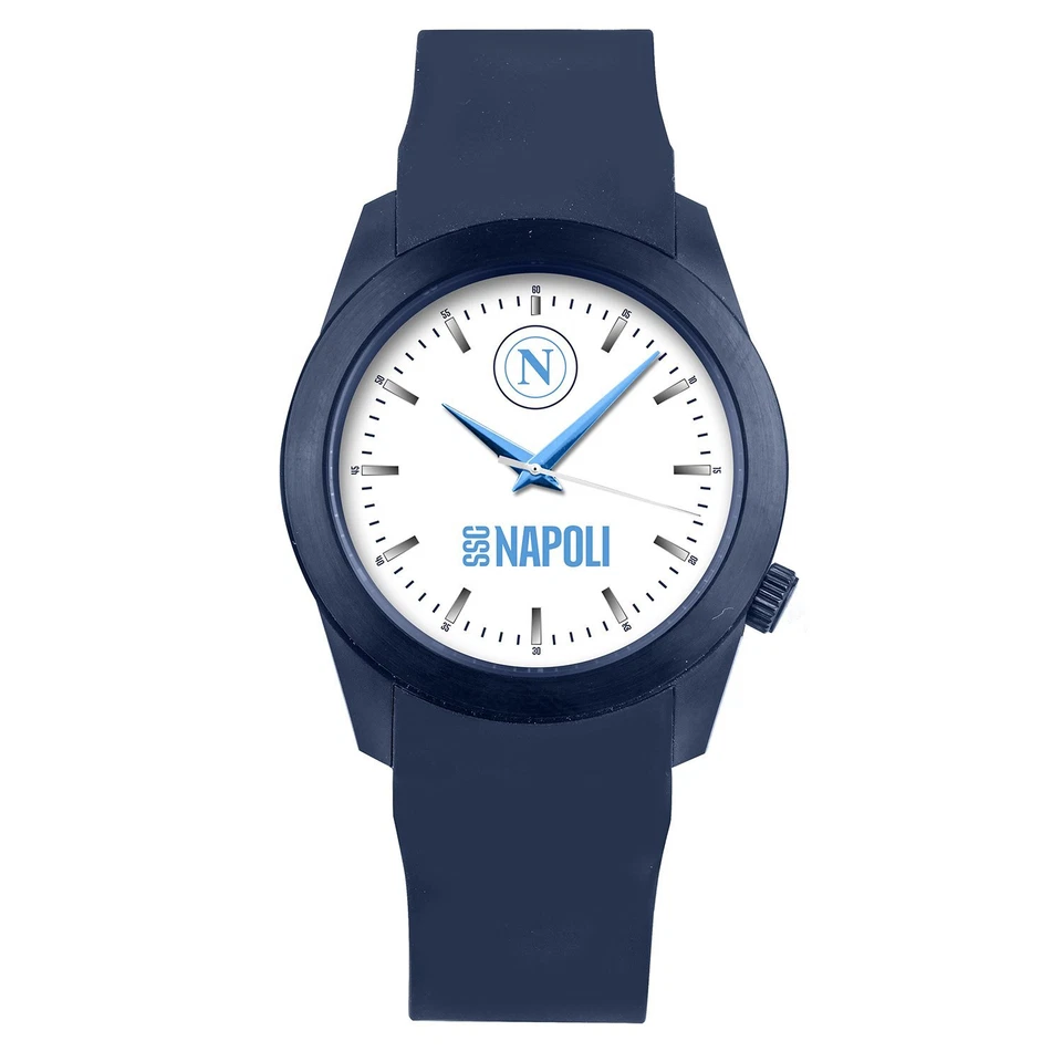 LOWELL Orologio Uomo SSC NAPOLI P-NB473UW1 Silicone Blu 40mm OFFICIAL