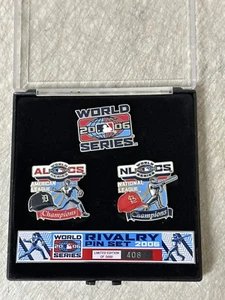 St. Louis Cardinals Vs Detroit Tigers Pin 2006 World Series 3 Pin Set - Picture 1 of 3