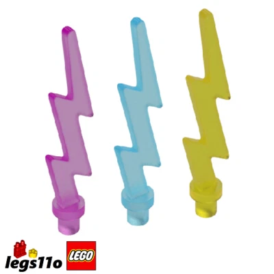 LEGO 27256 - Pack of 1x 2x 4x - NEW Lightning Electricity Bolt - image 1 of 3