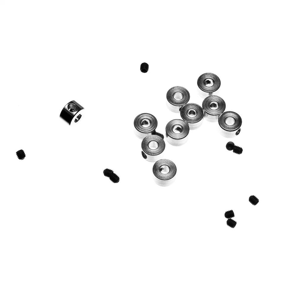 (0,99 EUR/Stück) Voltmaster - Stellringe mit Madenschrauben 4.1mm (10 Stück) - Bild 1 von 1