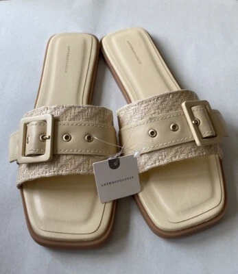 Sandalias planas Anthropologie nuevas 8/39 Foto 1 de 4