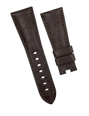 Banda Original Panerai Cuero Caimán Marrón Oscuro 26mm x 20mm Foto 1 de 4