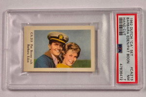 1962 Dutch "CA" Set #CA213 - BARBARA EDEN/PAT BOONE  - PSA 7 NM HIGHEST GRADE