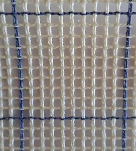 Latch Hook Rug Making Canvas 5 HPI (5 mesh) 100cm wide x 50cm Zweigart - Picture 1 of 3