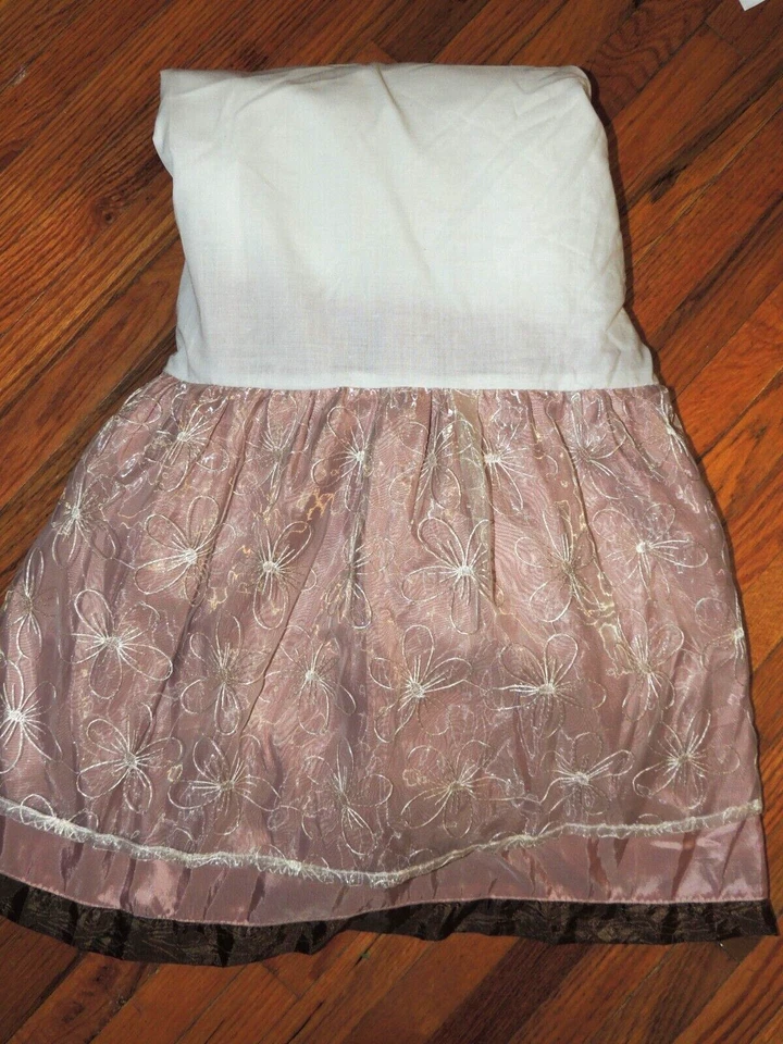 COCALO DANIELLA CRIB 裙子 DUST 叠层花卉棕色粉色 — 第 1/1 张图片