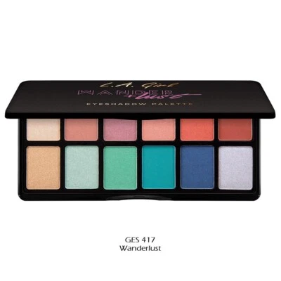 1 LA GIRL Fanatic Eyeshadow Palette " GES417 - Wanderlust " *Joy's cosmetics* - Image 1 of 2
