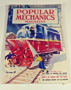Vintage Popular Mechanics Magazine December 1951 The Owners Report on The Hudson - Picture 1 of 11