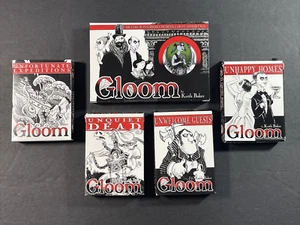Gloom Card Game by Keith Baker - Legacy Edition - Plus 4 Expansion Packs - Picture 1 of 17