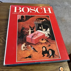 Bosch By S. Orienti & R.de Solier Art Book HC DJ Crescent Book 1976 - Picture 1 of 15