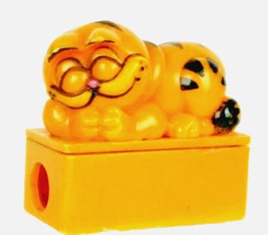 Sacapuntas Garfield Sleeping 1978 vintage original de Empire Pencil Corp. - Imagen 1 de 3