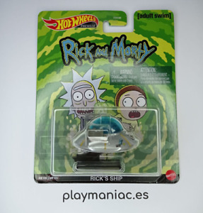 Hot wheels Premium Rick's Ship Rick and Morty Retro Entertainment 2023 Mattel