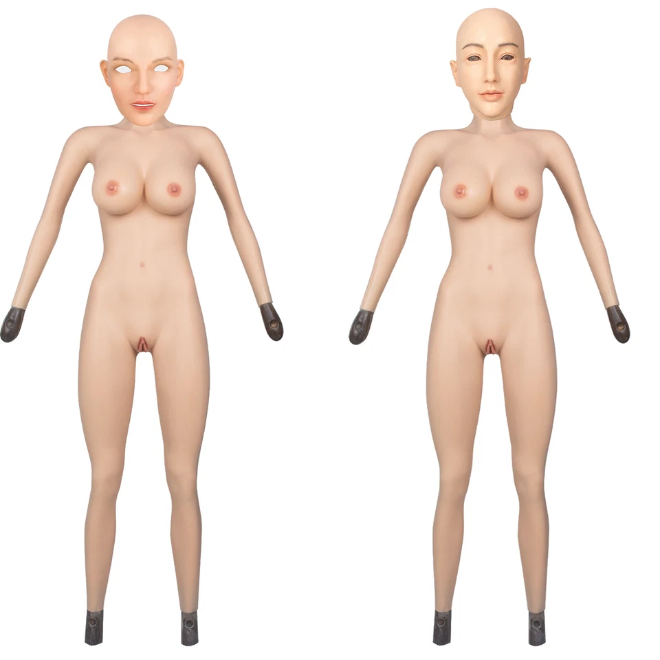 Body Completo Silicona Pecho E Copa Con Mascarilla Completa Mujer Travesti Foto 1 de 4